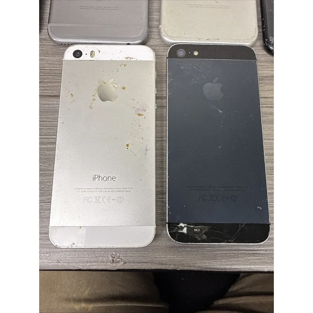 Lot Of‎ 17 Genuine iPhones For Parts From iPhone 5 And Up